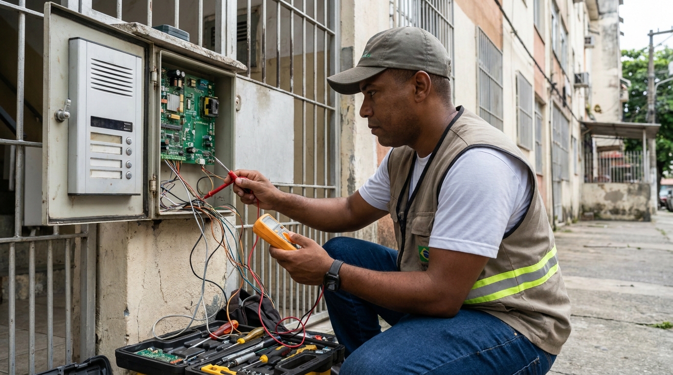 Reparo de Placa e Campainha em Manaus‑AM
